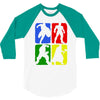 4 Super Hero 3/4 Sleeve Shirt
