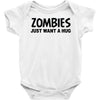 zombies just want a hug Baby Onesie