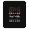 ugly christmas father Mousepad