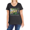Georges Pierre Seurat A Sunday Afternoon On The island Of La Grande Ja Ladies Curvy T-Shirt