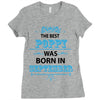 The Best Poppy Was Born In September Ladies Fitted T-Shirt