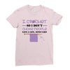 i crochet so i don't choke people save a life, send yarn Ladies Fitted T-Shirt