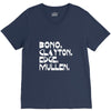 bono, clayton, edge, mullen V-Neck Tee