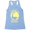 believe in nessie Racerback Tank