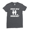 under new management stag night wedding mens Ladies Fitted T-Shirt