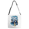 pop tardis Adjustable Strap Totes