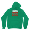 stand for something Unisex Hoodie