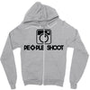 people shoot Zipper Hoodie