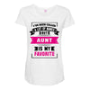 I've Been Called A Lot Of Names But Aunt Is My Favorite Maternity Scoop Neck T-shirt