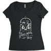 happy mask store Women's Triblend Scoop T-shirt