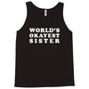 world's okayest sister Tank Top