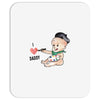 Cute Baby Painter's Dad Love Mousepad