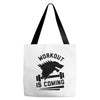 round neck half sleeves Tote Bags