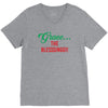 grace the blesssingg!! V-Neck Tee
