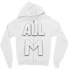 all m Zipper Hoodie