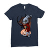 death bunny. Ladies Fitted T-Shirt