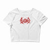 bloodbath logo Crop Top