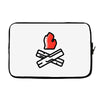 let's go camping Laptop sleeve