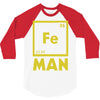 chemical element for iron man 3/4 Sleeve Shirt
