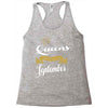 queens are born in september Racerback Tank