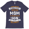 Super Cool Mom Of A Freaking Awesome Son T-Shirt