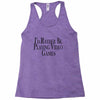 i'd rather be playing video games Racerback Tank