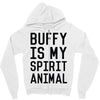 buffy spirit animal Zipper Hoodie