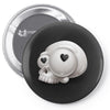 love skul Pin-back button