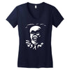 clown es nerd retro horror fun Women's V-Neck T-Shirt