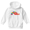 racing rainbow Youth Hoodie