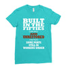 funny  built in the 50&rsquo;s, ideal gift or christmas present. Ladies Fitted T-Shirt
