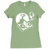 dj et hacke musik Ladies Fitted T-Shirt