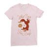 what does the fox say Ladies Fitted T-Shirt