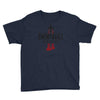jet chemtrails red &amp; grey logo Youth Tee