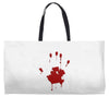 TAKE MY HAND Weekender Totes