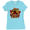 piscina de la muerte   tacos Ladies Fitted T-Shirt
