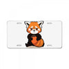red fox 3 License Plate