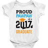 Class of 2017 Proud Pawpaw Graduation Baby Onesie