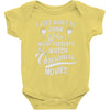 drink wine &amp; watch christmas movies Baby Bodysuit