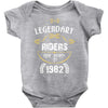 legendary riders are born in 1982 Baby Bodysuit