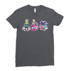 down at the milk bar Ladies Fitted T-Shirt
