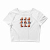 introverts have more fun Crop Top