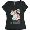 My Homework Women's Triblend Scoop T-shirt
