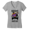 brooms are for amateurs Women's V-Neck T-Shirt