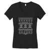 white christmas Women's V-Neck T-Shirt