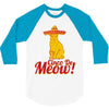 cinco de meow cinco de mayo 3/4 Sleeve Shirt