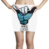 hang loose Mini Skirts