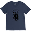 grim kitty V-Neck Tee