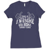 this is what an awesome grandma looks like Ladies Fitted T-Shirt