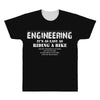 engineering it's as easy as riding a bike All Over Men's T-shirt